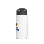 PERSONALIZED Kidworks USA Stem Academy Stainless Steel Water Bottle, Standard Lid, 3 Sizes