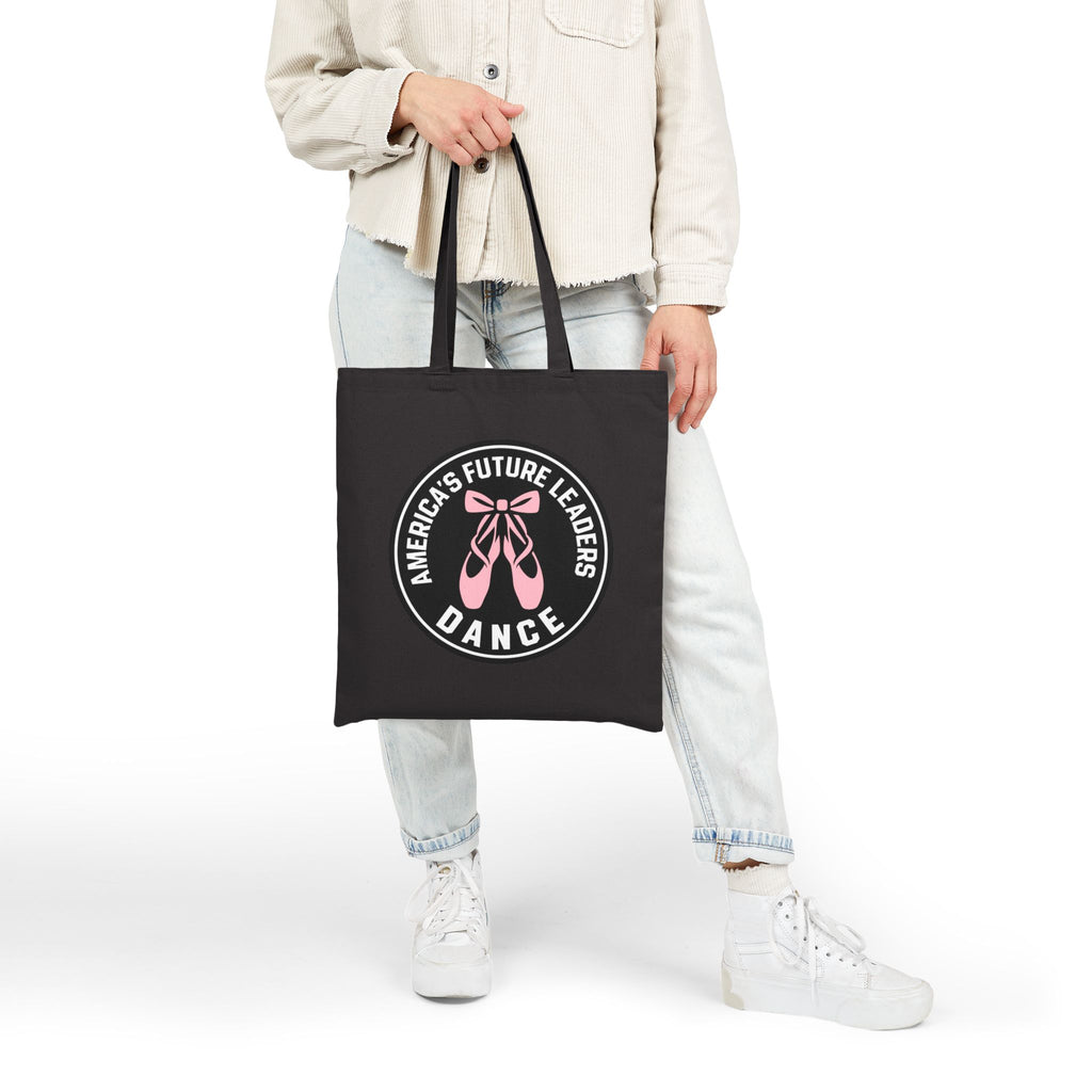 America's Future Leaders DANCE Cotton Canvas Tote Bag - 2 Colors