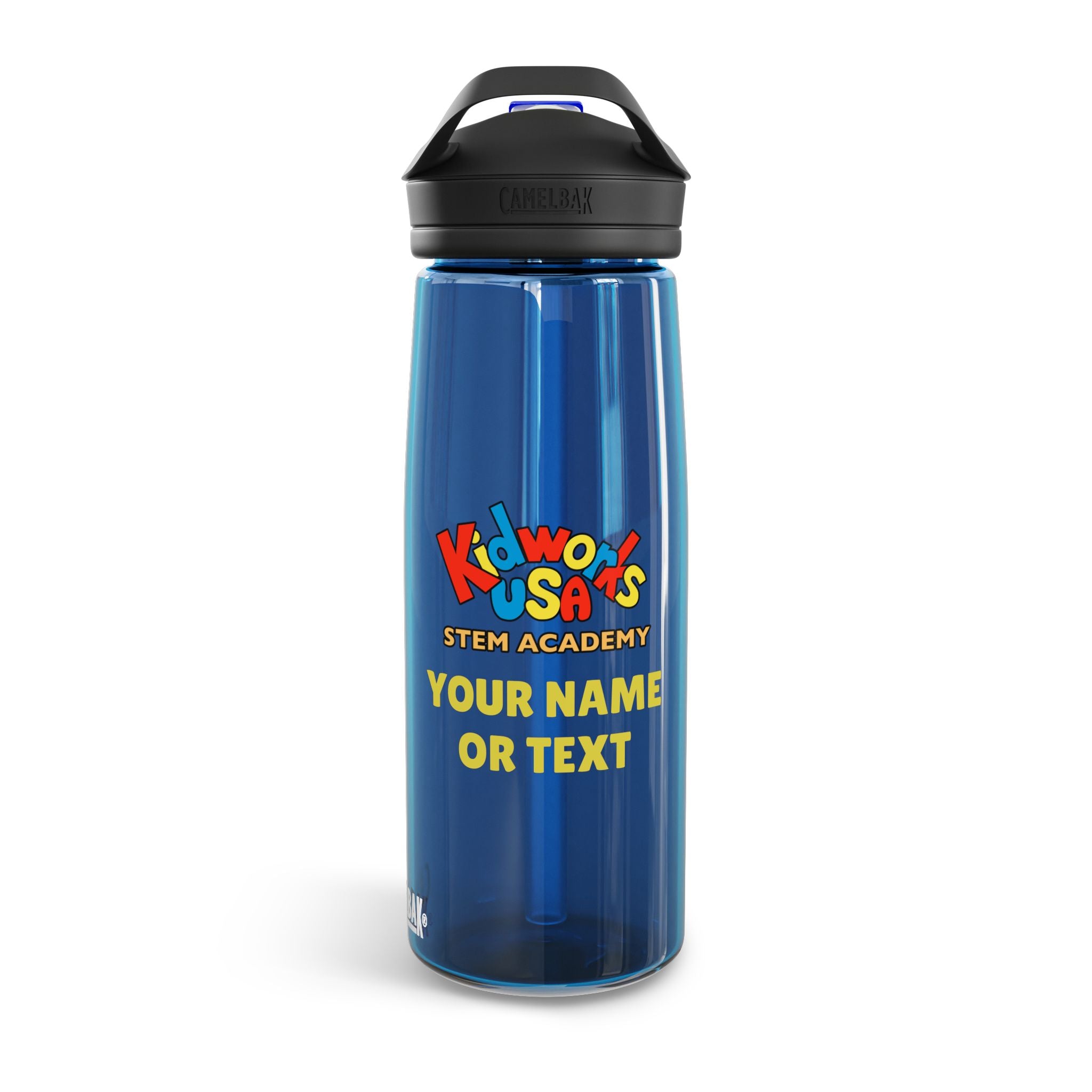 PERSONALIZED Kidworks USA Stem Academy CamelBak Eddy®  Water Bottle, 2 Colors, 20oz\25oz