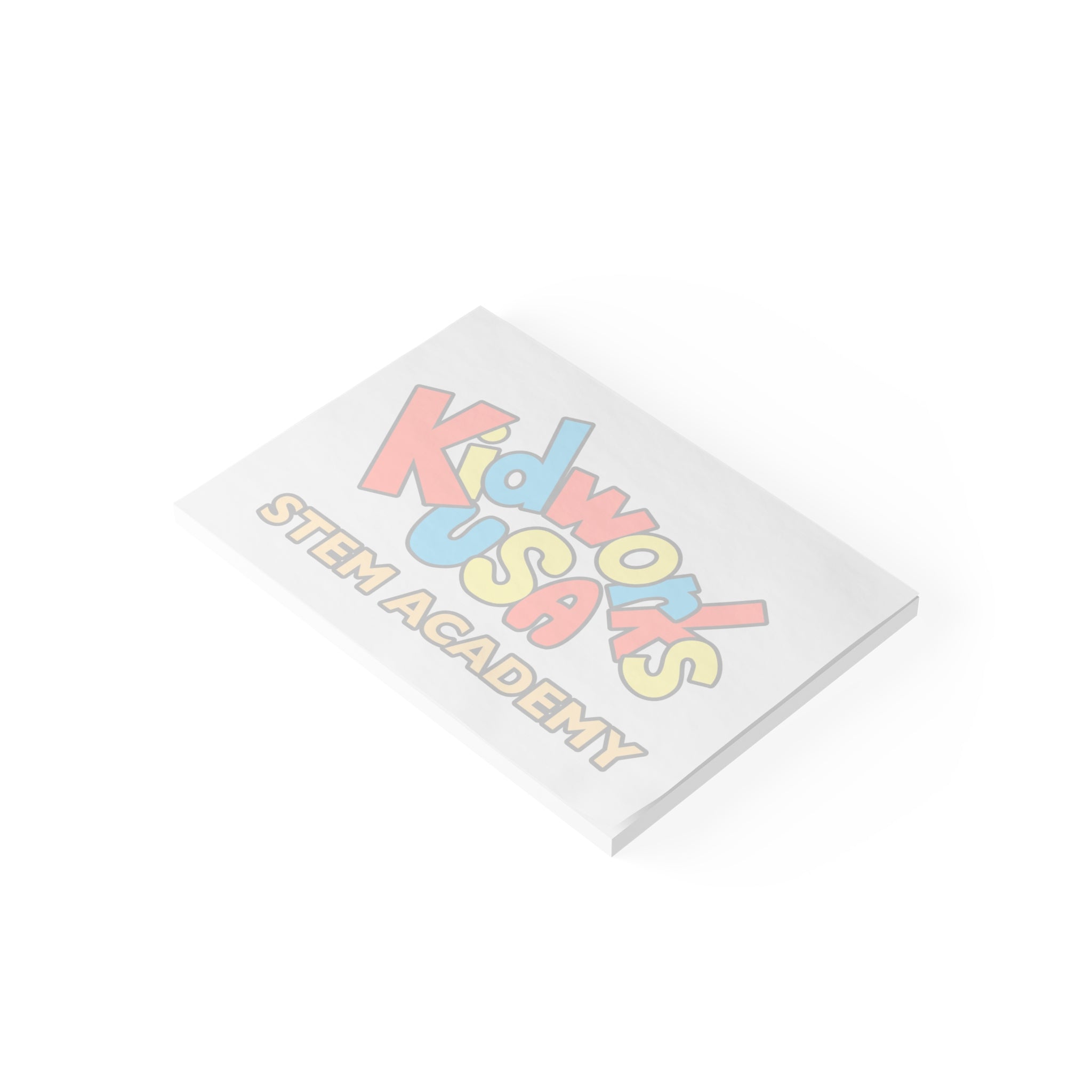 Post-it® Brand Kidworks USA STEM ACADEMY Logo Note Pads, 6 sizes