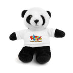 Kidworks USA Stem Academy Stuffed Animals with Tee, 4 Colors, 8 Animals