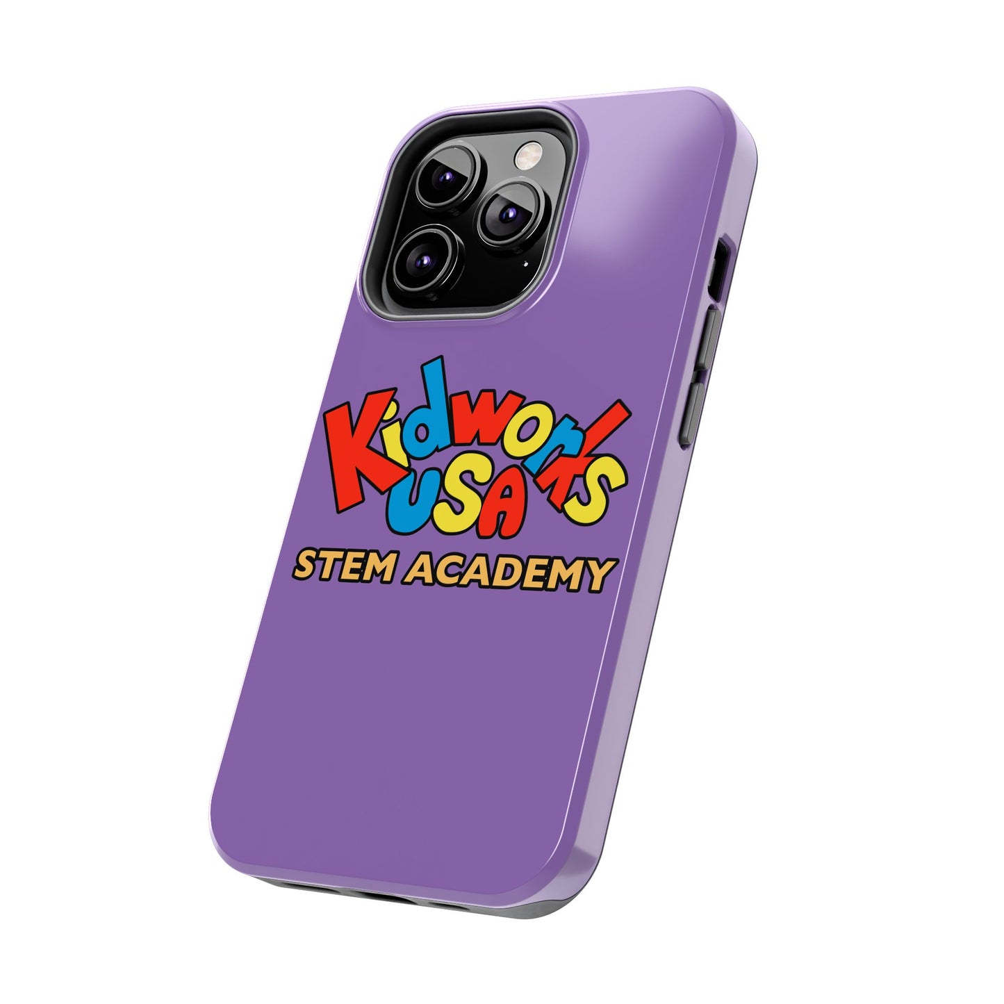 COLOR CUSTOMIZED Kidworks USA Stem Academy Tough Phone Cases - iPhone 12+