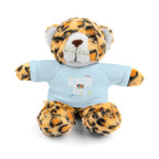 Kidworks USA HONOR ROLL Stuffed Animal with Tee - 6 Animals 8 Colors