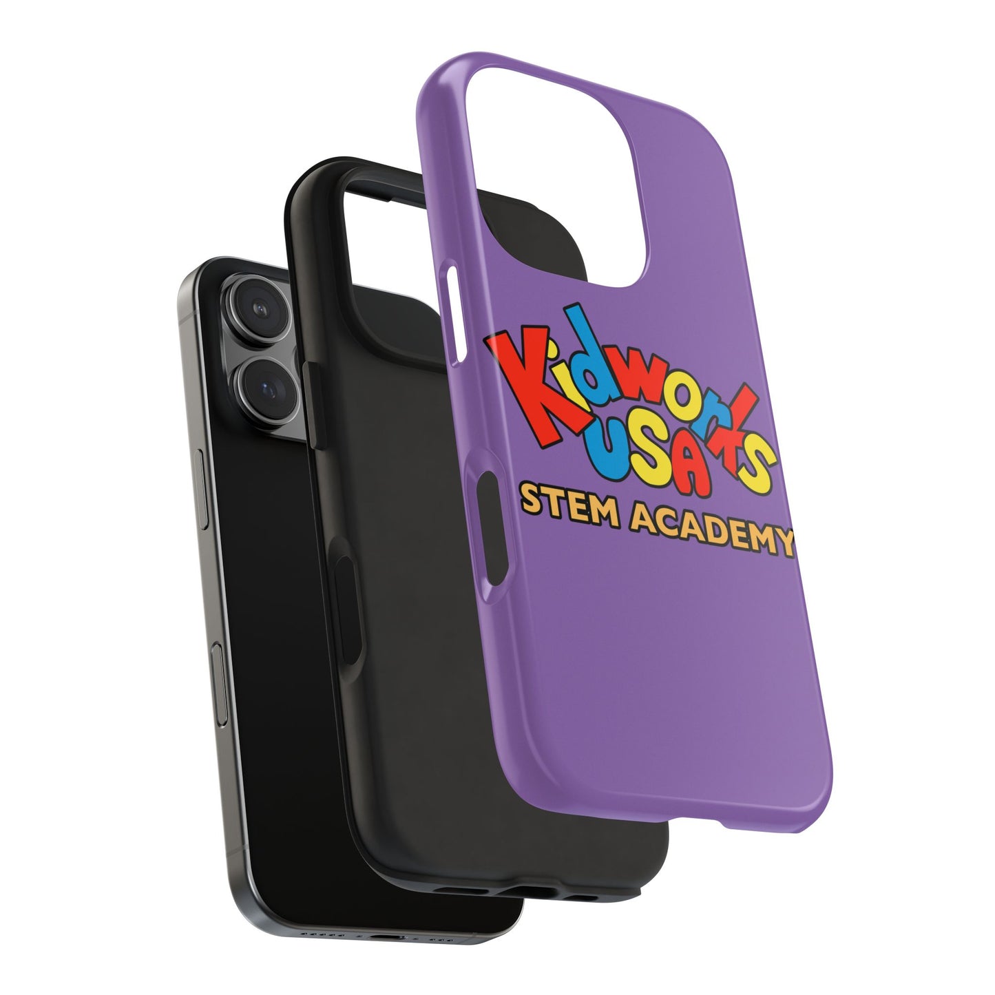 COLOR CUSTOMIZED Kidworks USA Stem Academy Tough Phone Cases - iPhone 12+