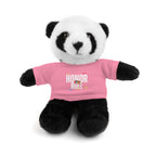 Kidworks USA HONOR ROLL Stuffed Animal with Tee - 6 Animals 8 Colors