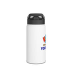PERSONALIZED Kidworks USA Stem Academy Stainless Steel Water Bottle, Standard Lid, 3 Sizes