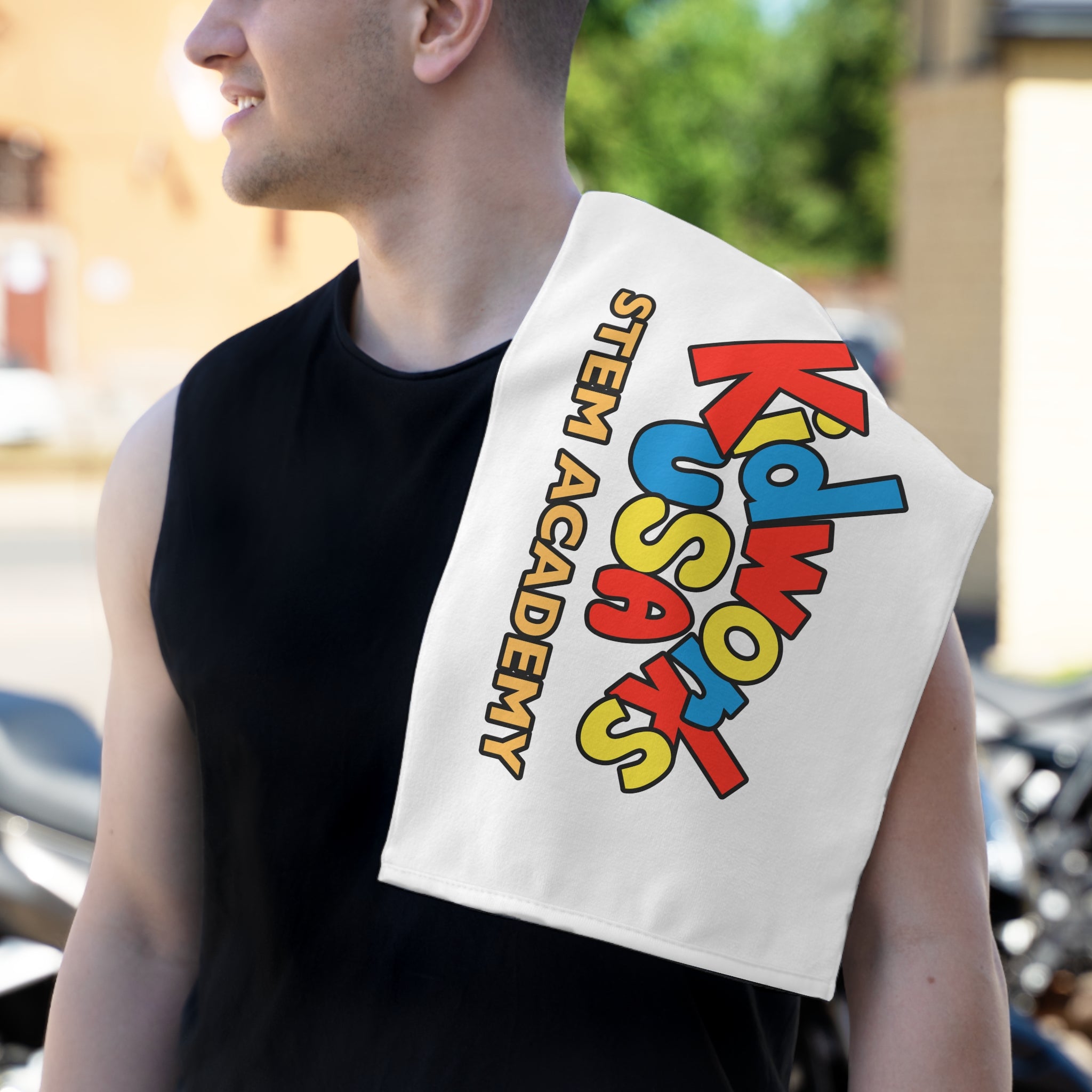 Kidworks USA Stem Academy Rally Towel, 11x18