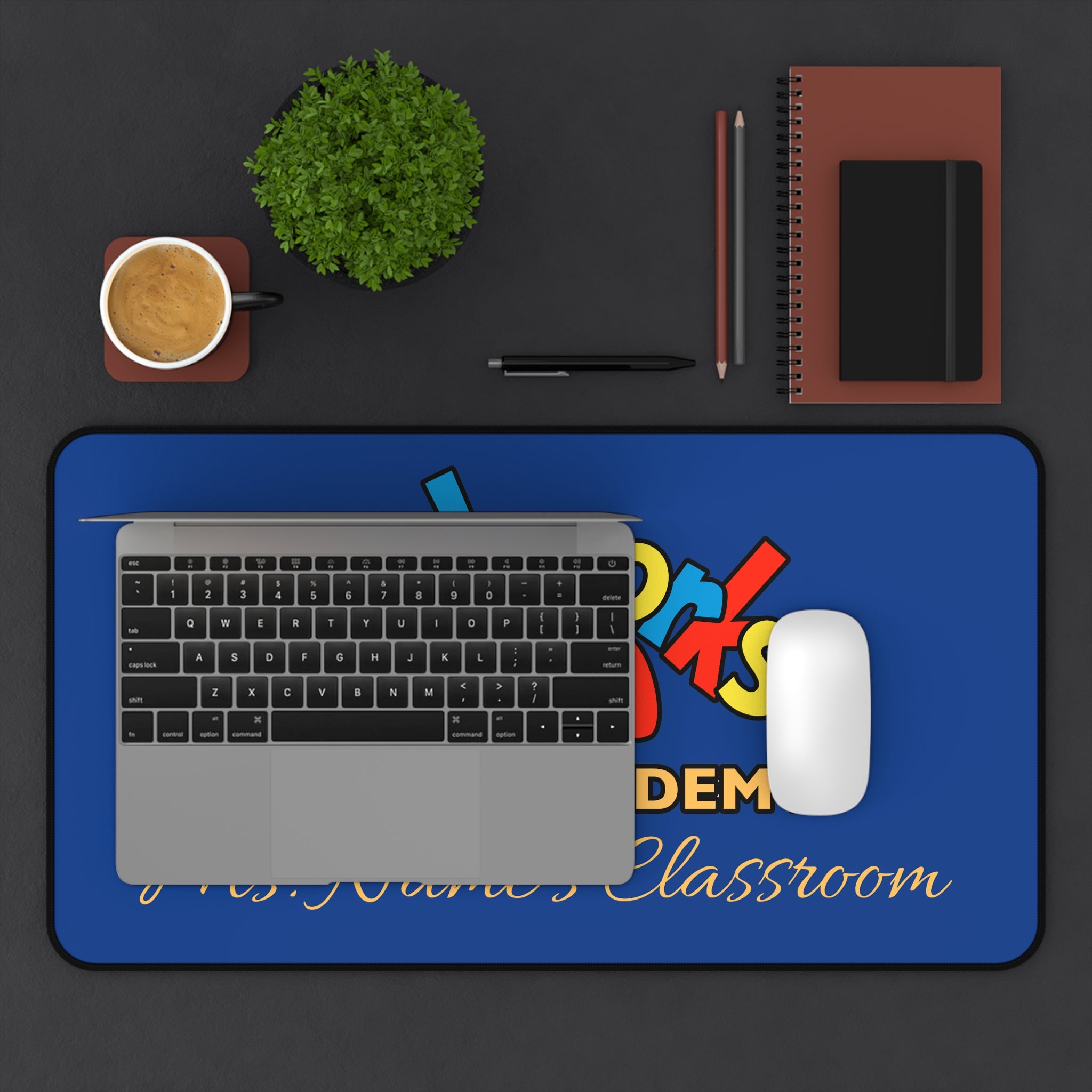 CUSTOMIZABLE Kidworks USA Stem Academy Desk Mat - 2 Sizes
