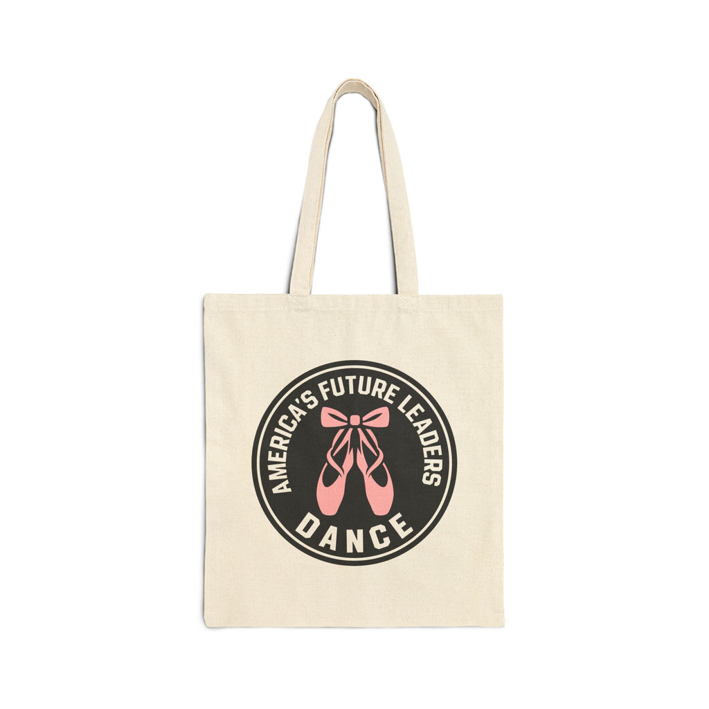 America's Future Leaders DANCE Cotton Canvas Tote Bag - 2 Colors