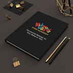 PERSONALIZED Kidworks USA Stem Academy Hardcover Journal - Matte Black