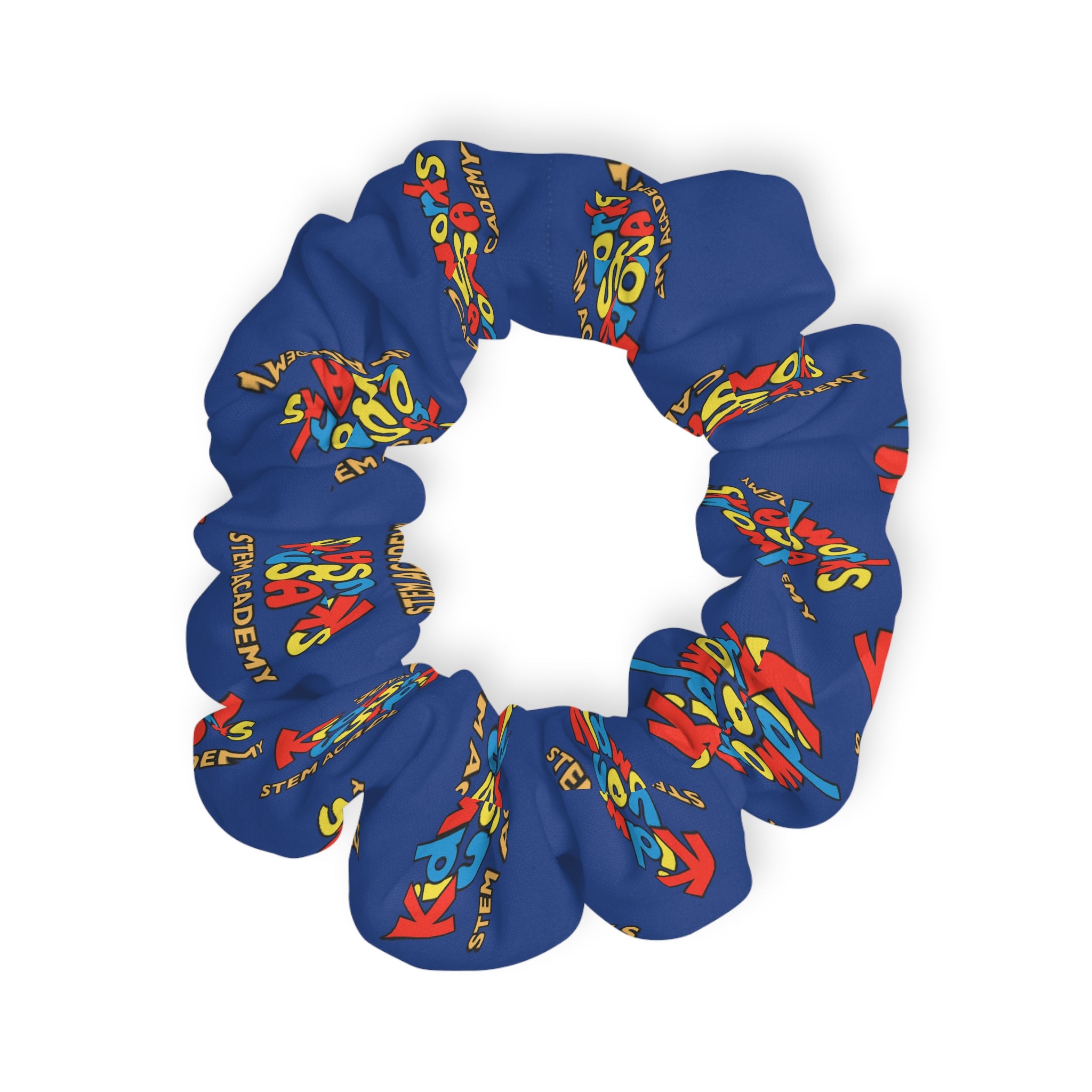 COLOR CUSTOMIZED Kidworks USA Stem Academy Girls Hair Scrunchie