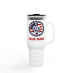 PERSONALIZED America's Future Leaders Jiu Jitsu Insulated Travel Mug, 40oz - 7 Colors
