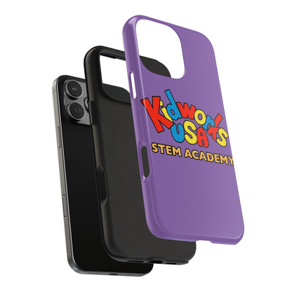 COLOR CUSTOMIZED Kidworks USA Stem Academy Tough Phone Cases - iPhone 12+