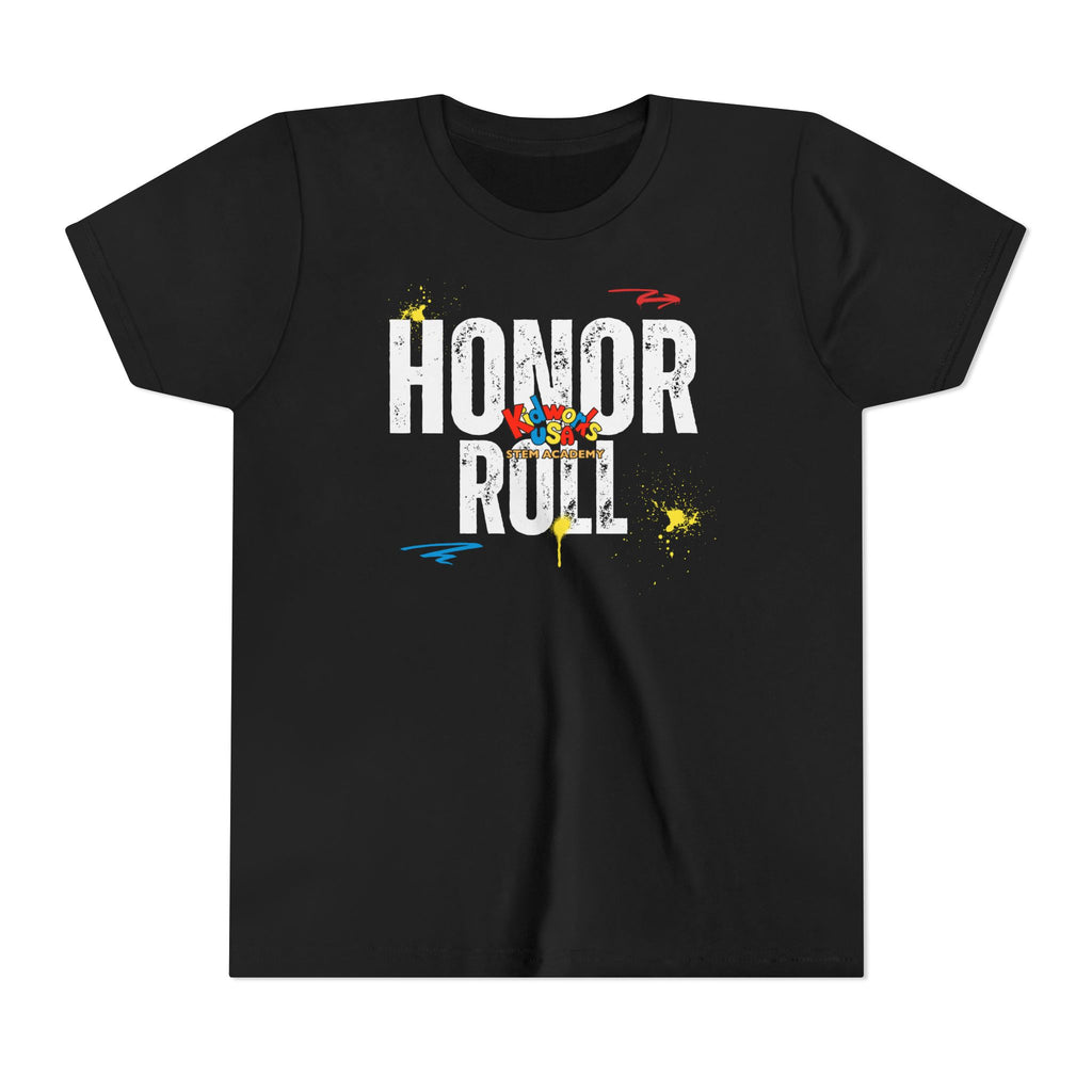 Kidworks USA HONOR ROLL Youth Tee - Black