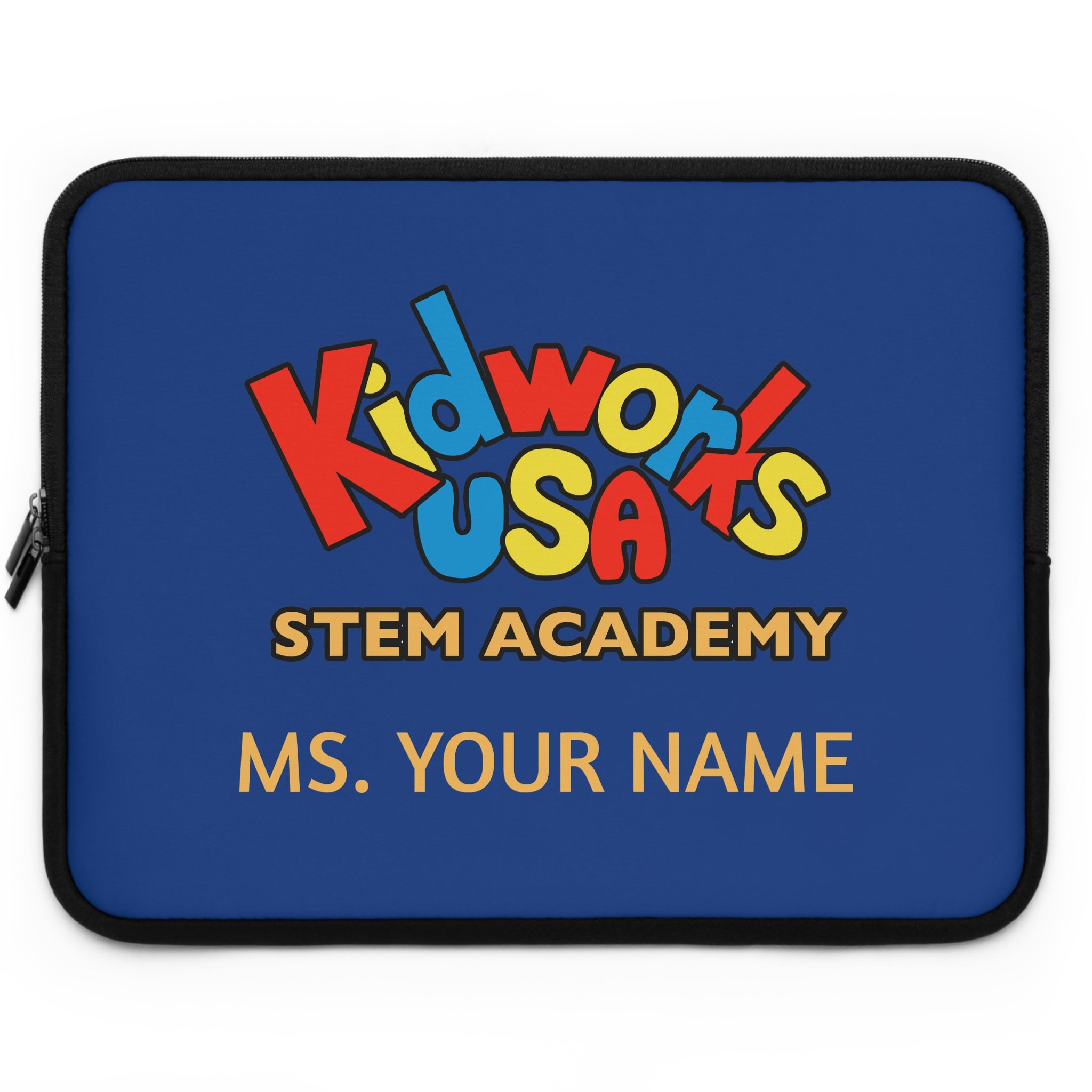 CUSTOMIZABLE Kidworks USA Stem Academy Laptop Tablet Sleeve - 5 sizes