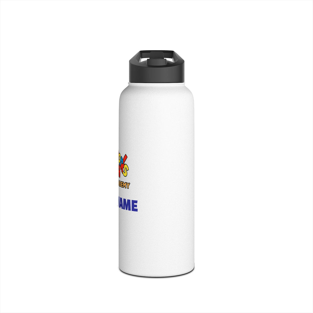 PERSONALIZED Kidworks USA Stem Academy Stainless Steel Water Bottle, Standard Lid, 3 Sizes