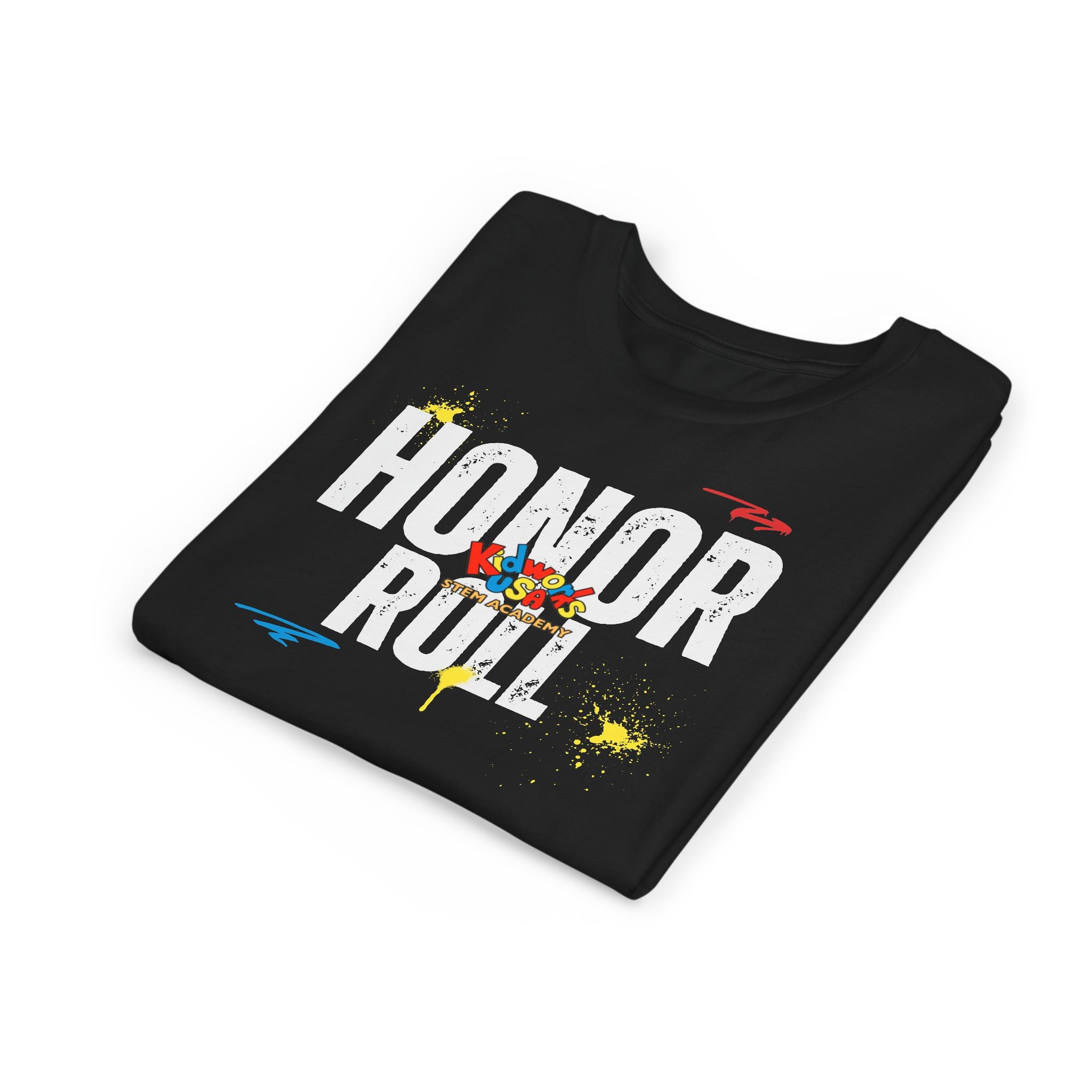 Kidworks USA HONOR ROLL Youth Tee - Black