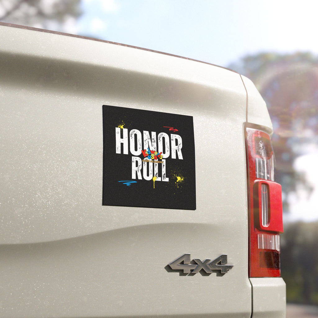 Kidworks USA HONOR ROLL Car Magnet - Square 5 x 5