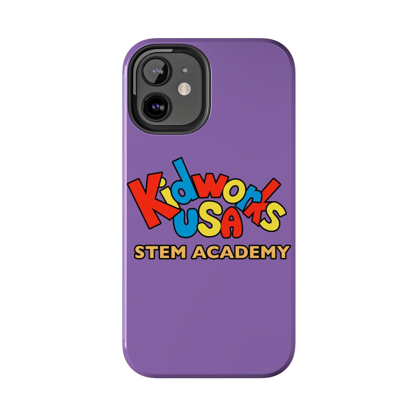 COLOR CUSTOMIZED Kidworks USA Stem Academy Tough Phone Cases - iPhone 12+