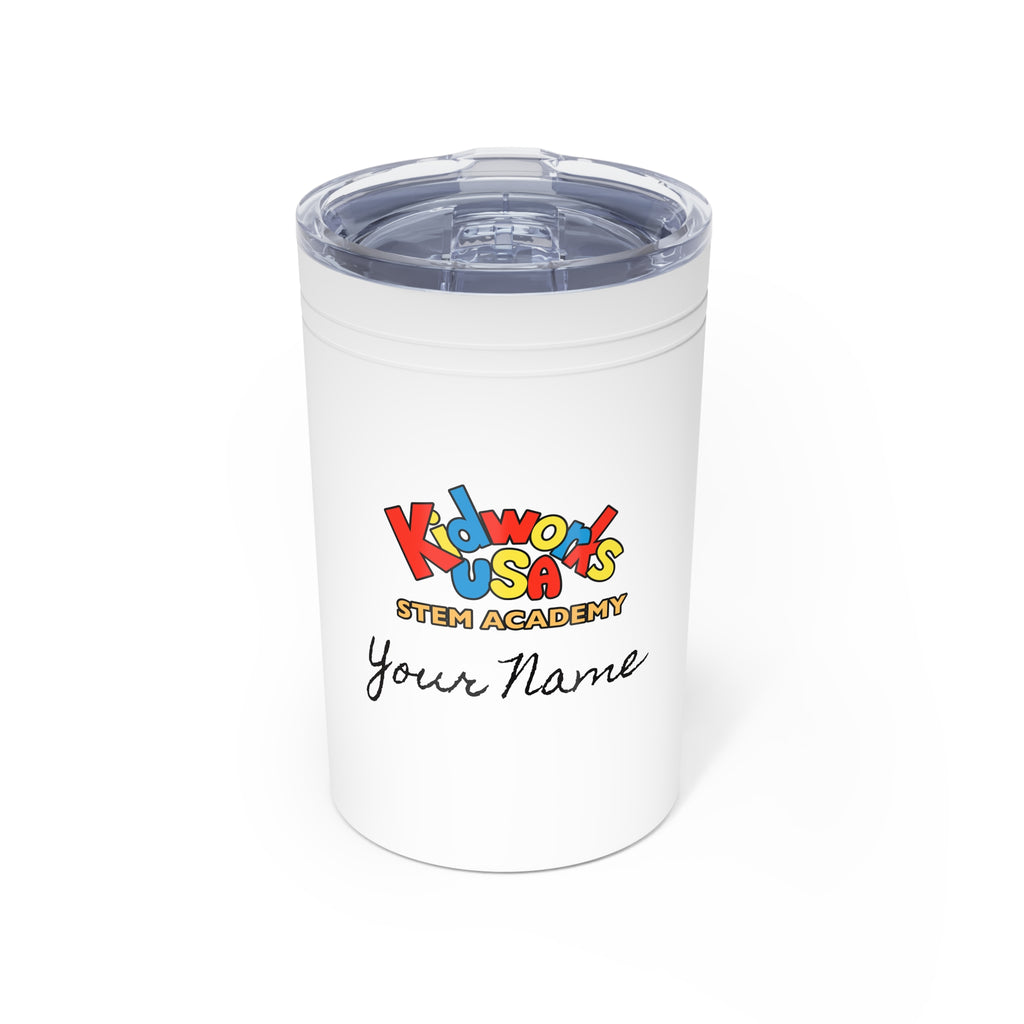 PERSONALIZED Kidworks USA Stem Academy Vacuum Insulated Tumbler, 2 Colors, 11oz