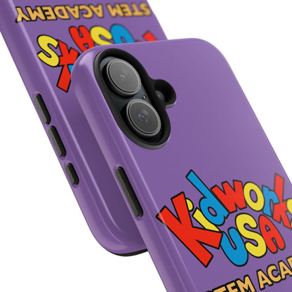 COLOR CUSTOMIZED Kidworks USA Stem Academy Tough Phone Cases - iPhone 12+