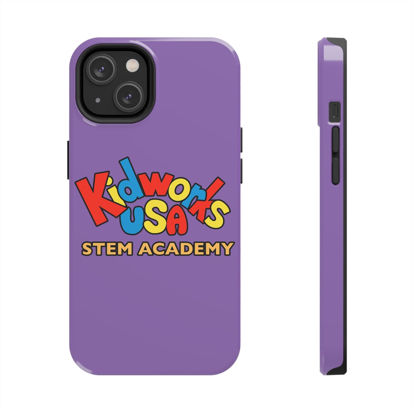 COLOR CUSTOMIZED Kidworks USA Stem Academy Tough Phone Cases - iPhone 12+