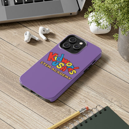 COLOR CUSTOMIZED Kidworks USA Stem Academy Tough Phone Cases - iPhone 12+
