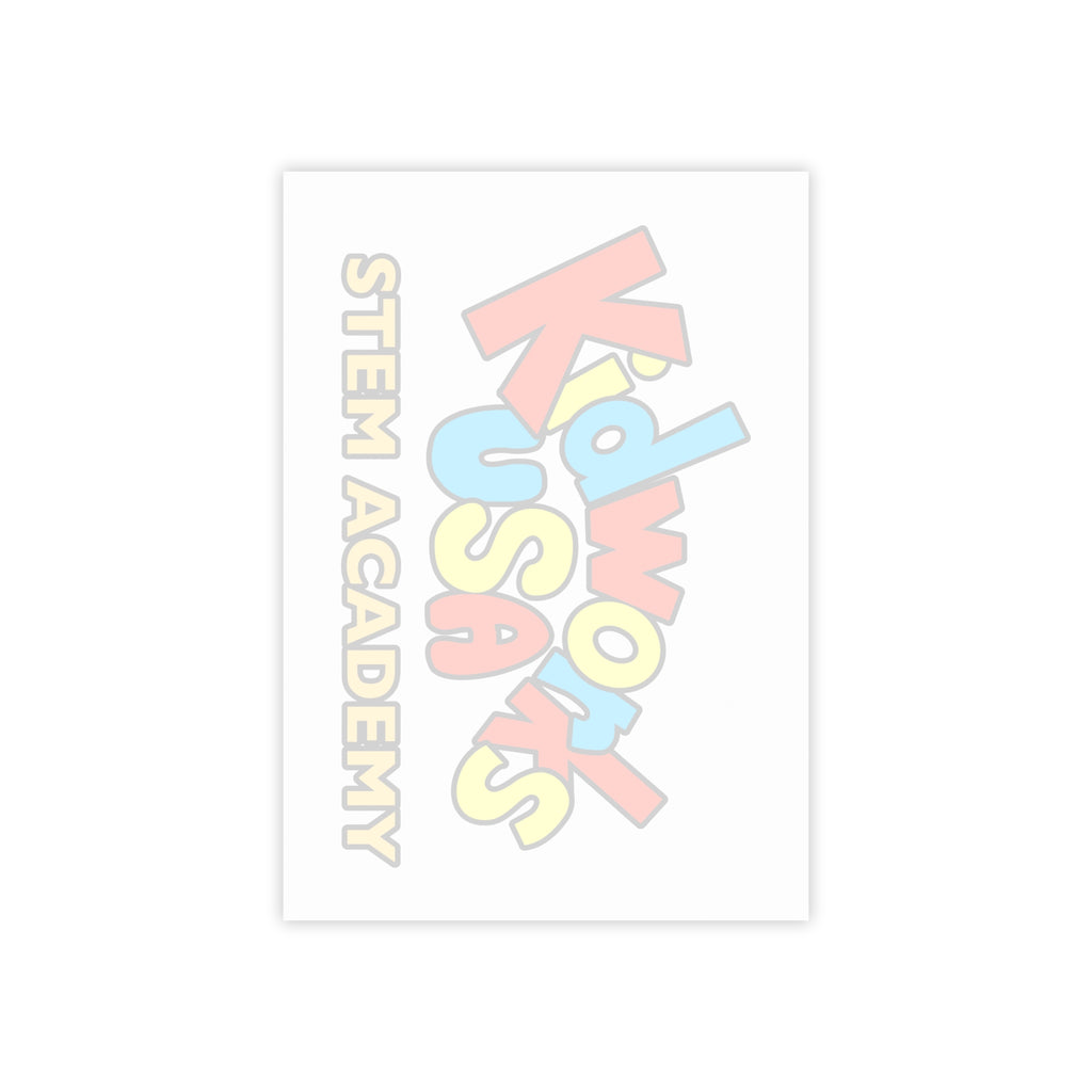 Post-it® Brand Kidworks USA STEM ACADEMY Logo Note Pads, 6 sizes