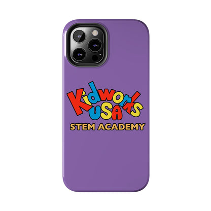 COLOR CUSTOMIZED Kidworks USA Stem Academy Tough Phone Cases - iPhone 12+