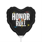 Kidworks USA HONOR ROLL Celebratory Balloons - Round and Heart-shaped - 6"