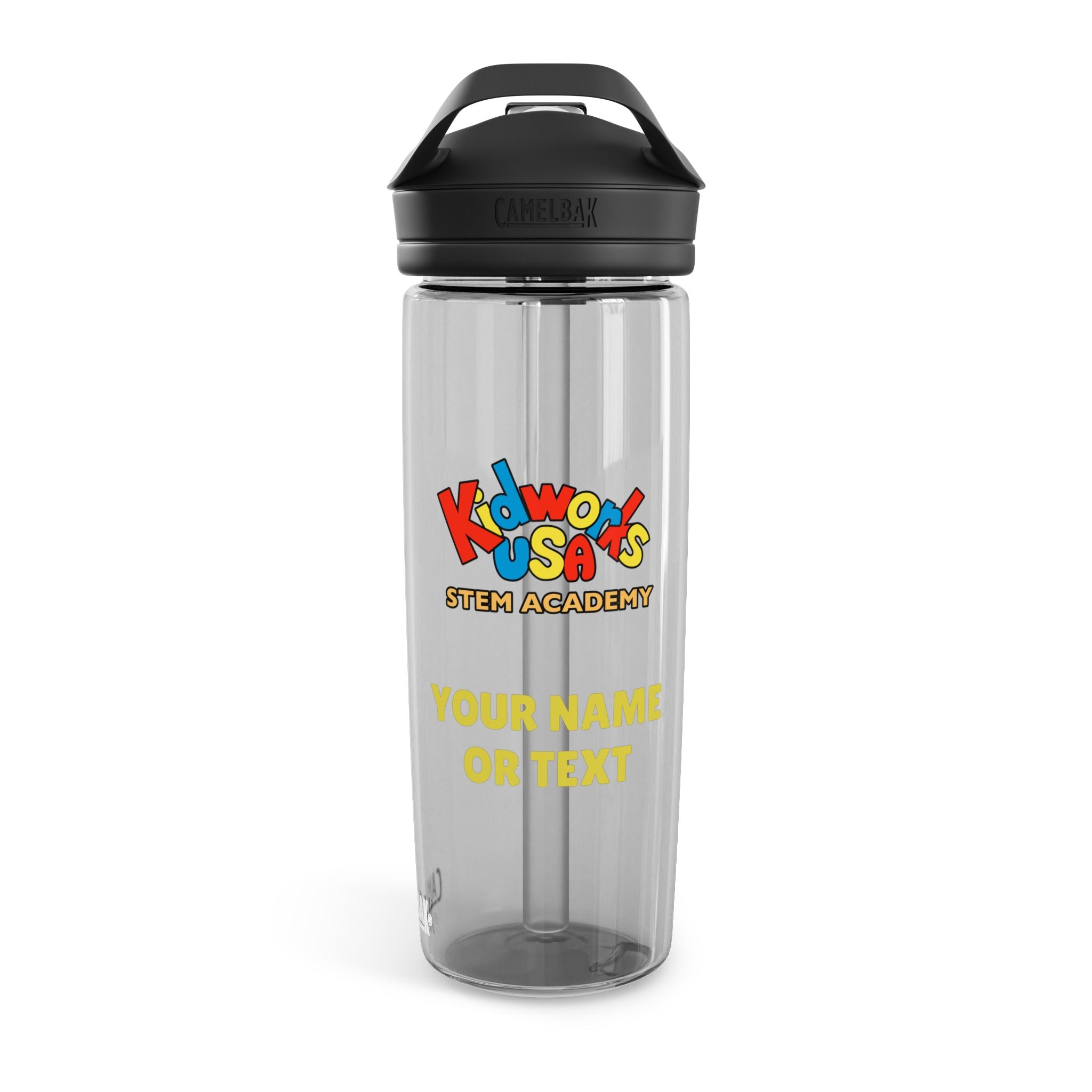 PERSONALIZED Kidworks USA Stem Academy CamelBak Eddy®  Water Bottle, 2 Colors, 20oz\25oz
