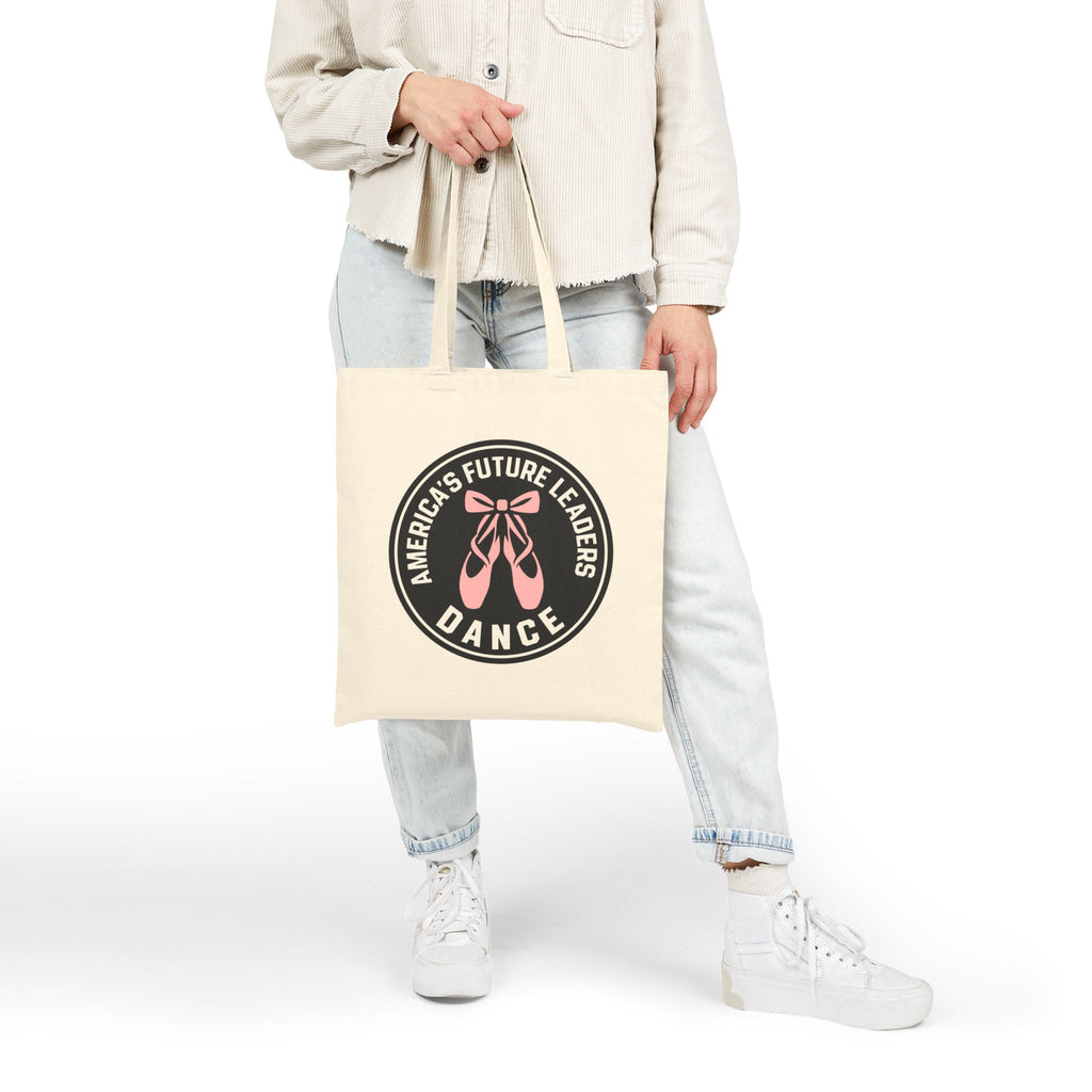 America's Future Leaders DANCE Cotton Canvas Tote Bag - 2 Colors