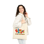 Kidworks USA Stem Academy Cotton Canvas Tote Bag, 2 Colors