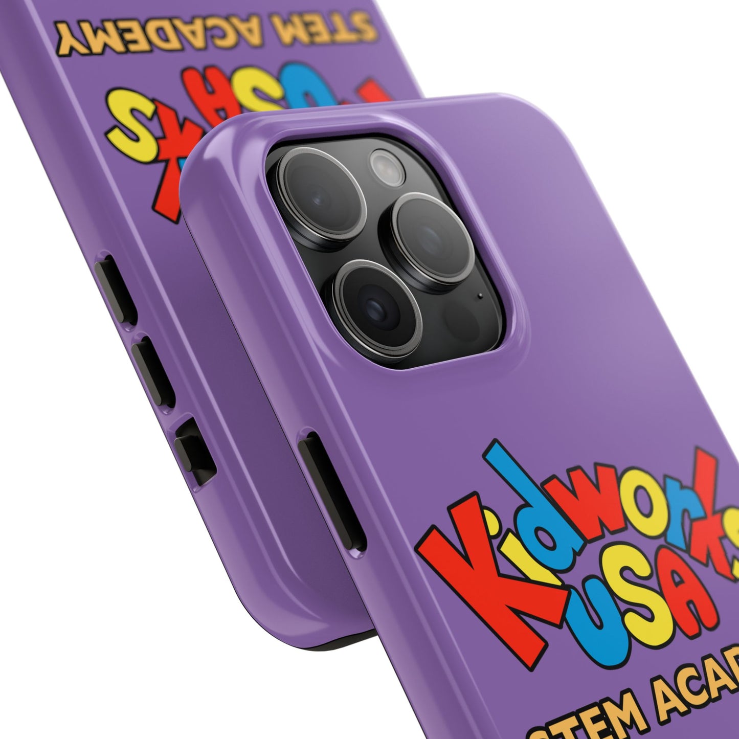 COLOR CUSTOMIZED Kidworks USA Stem Academy Tough Phone Cases - iPhone 12+