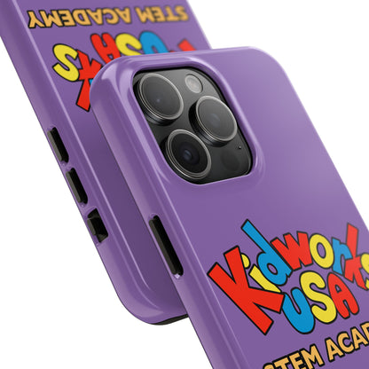 COLOR CUSTOMIZED Kidworks USA Stem Academy Tough Phone Cases - iPhone 12+