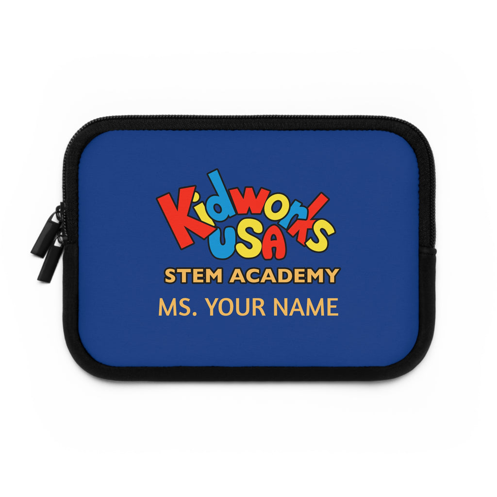 CUSTOMIZABLE Kidworks USA Stem Academy Laptop Tablet Sleeve - 5 sizes