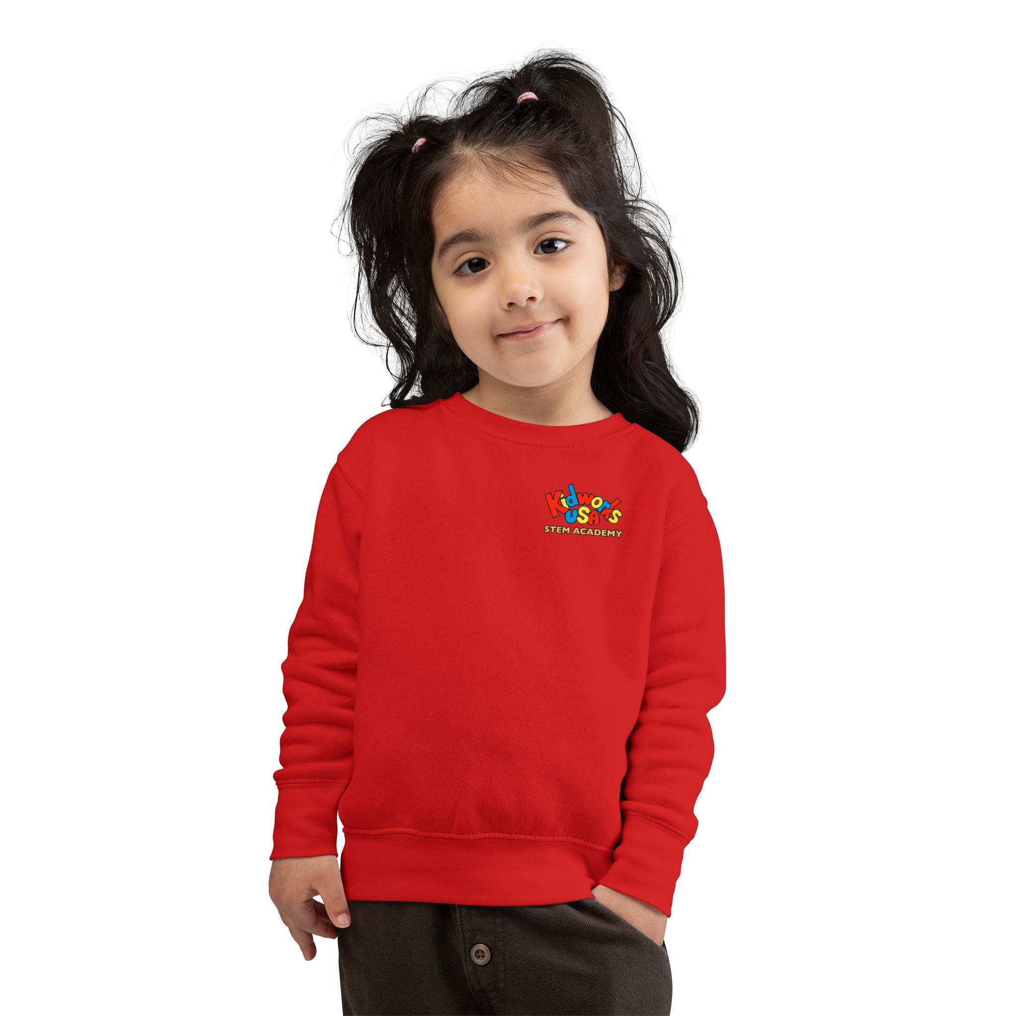 Kidworks USA Preschool & VPK Official UNIFORM Toddler Sweatshirt - Red