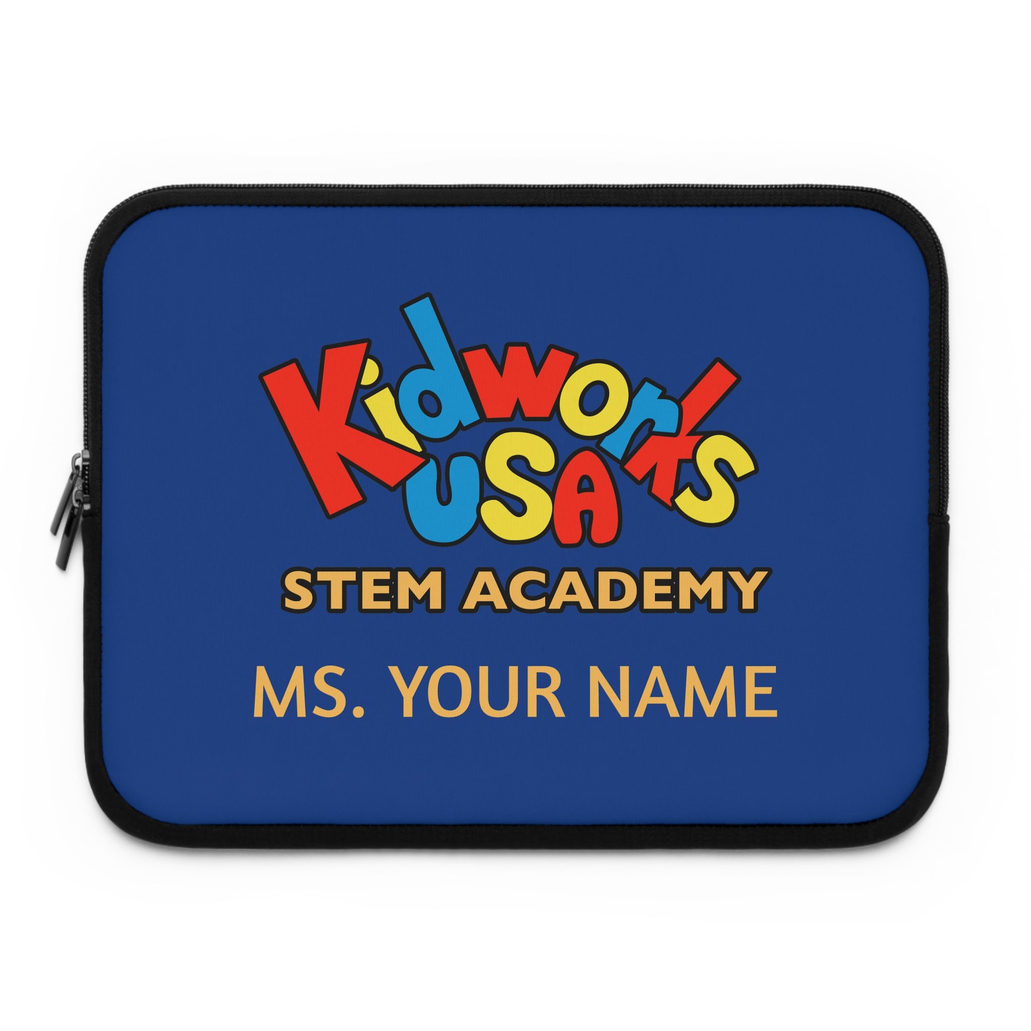CUSTOMIZABLE Kidworks USA Stem Academy Laptop Tablet Sleeve - 5 sizes