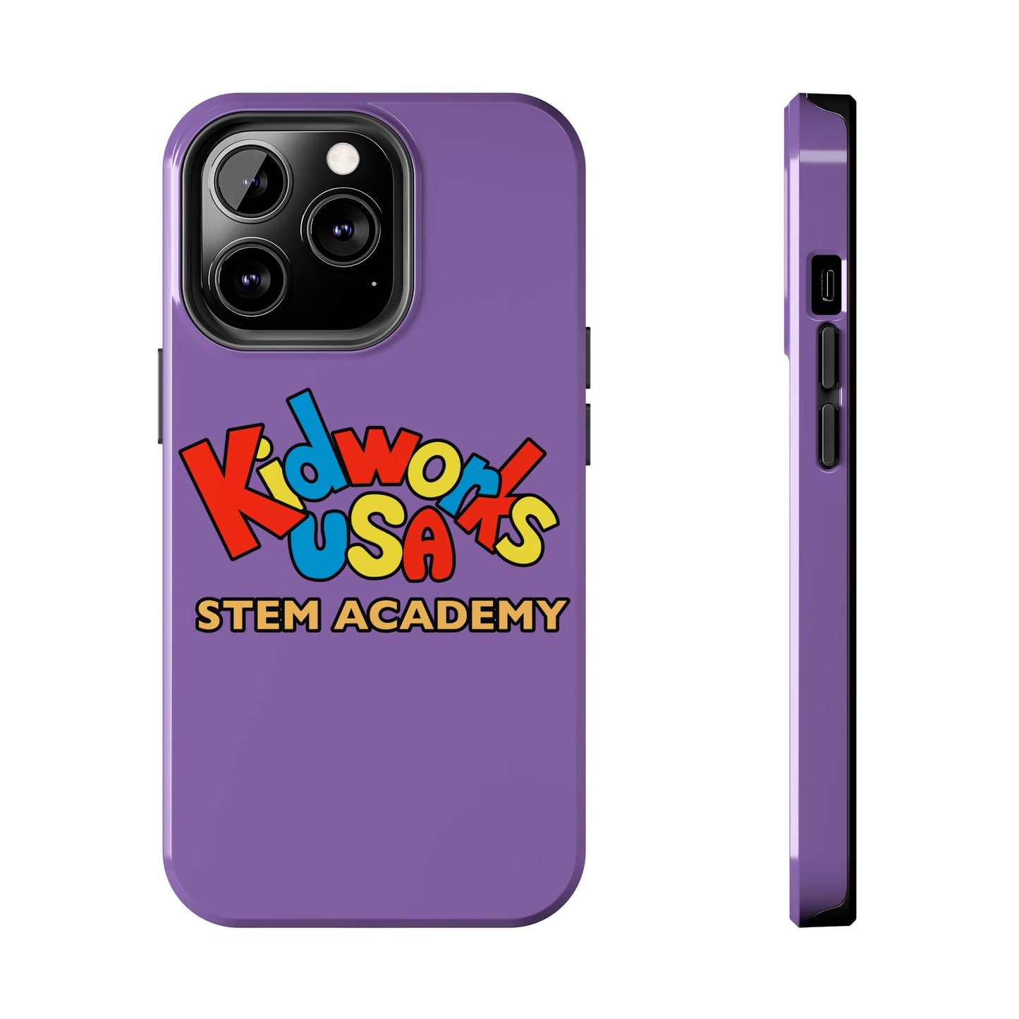 COLOR CUSTOMIZED Kidworks USA Stem Academy Tough Phone Cases - iPhone 12+