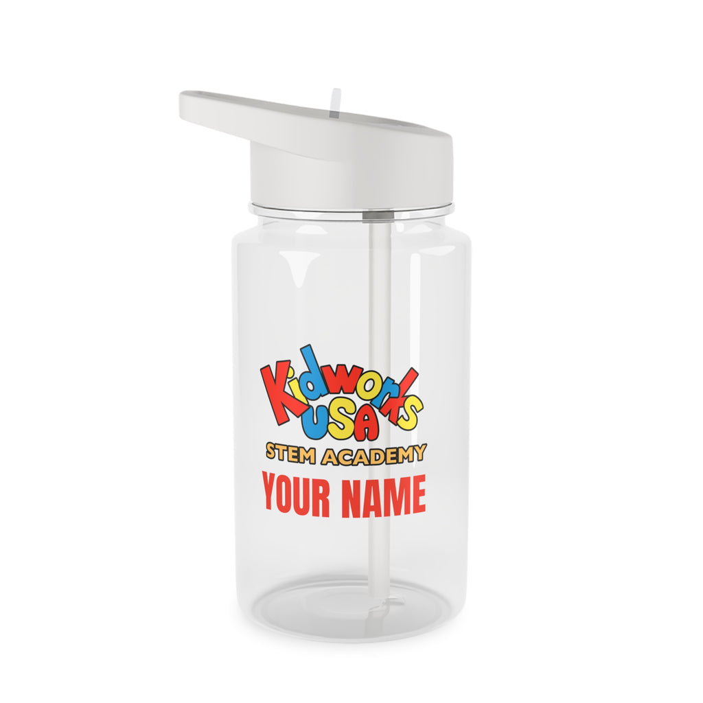 PERSONALIZED Kidworks USA Stem Academy Tritan Water Bottle, 2 Sizes
