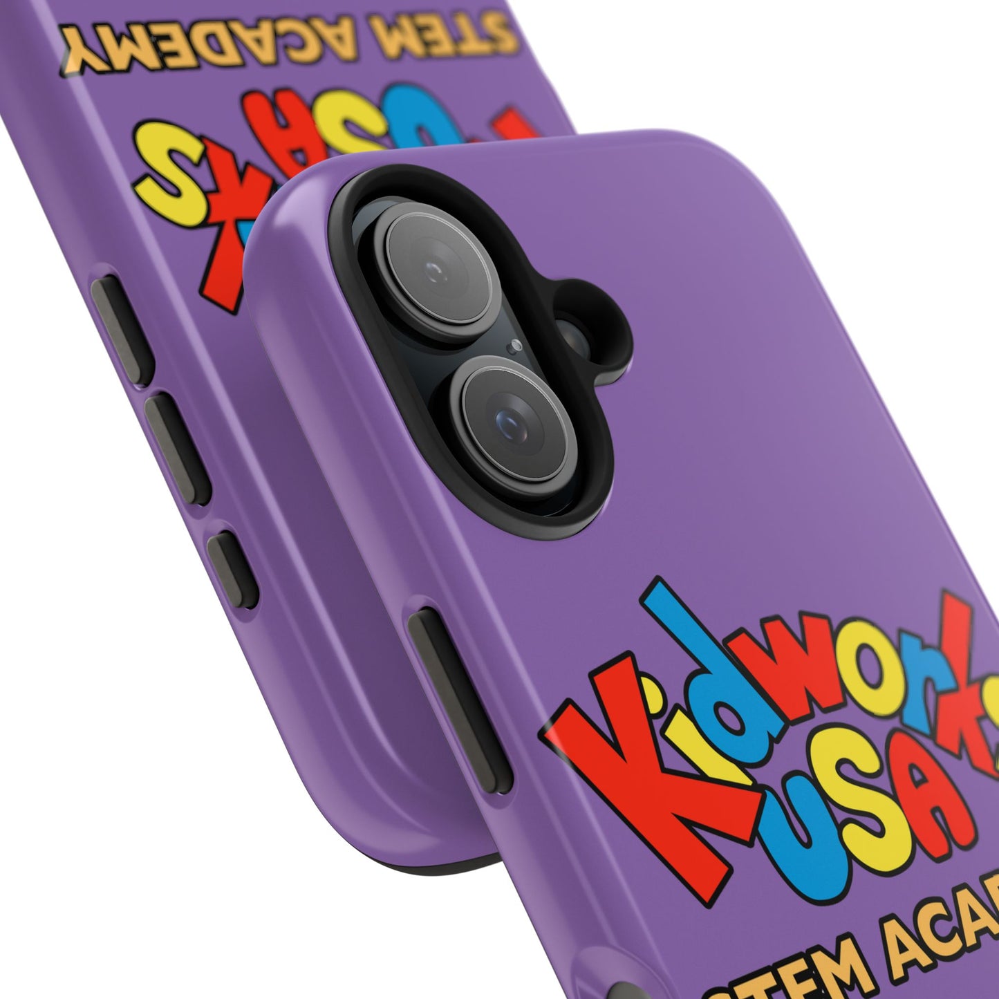 COLOR CUSTOMIZED Kidworks USA Stem Academy Tough Phone Cases - iPhone 12+