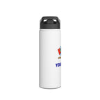 PERSONALIZED Kidworks USA Stem Academy Stainless Steel Water Bottle, Standard Lid, 3 Sizes