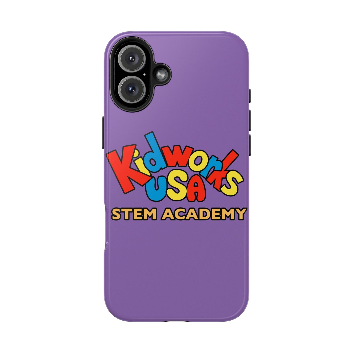 COLOR CUSTOMIZED Kidworks USA Stem Academy Tough Phone Cases - iPhone 12+