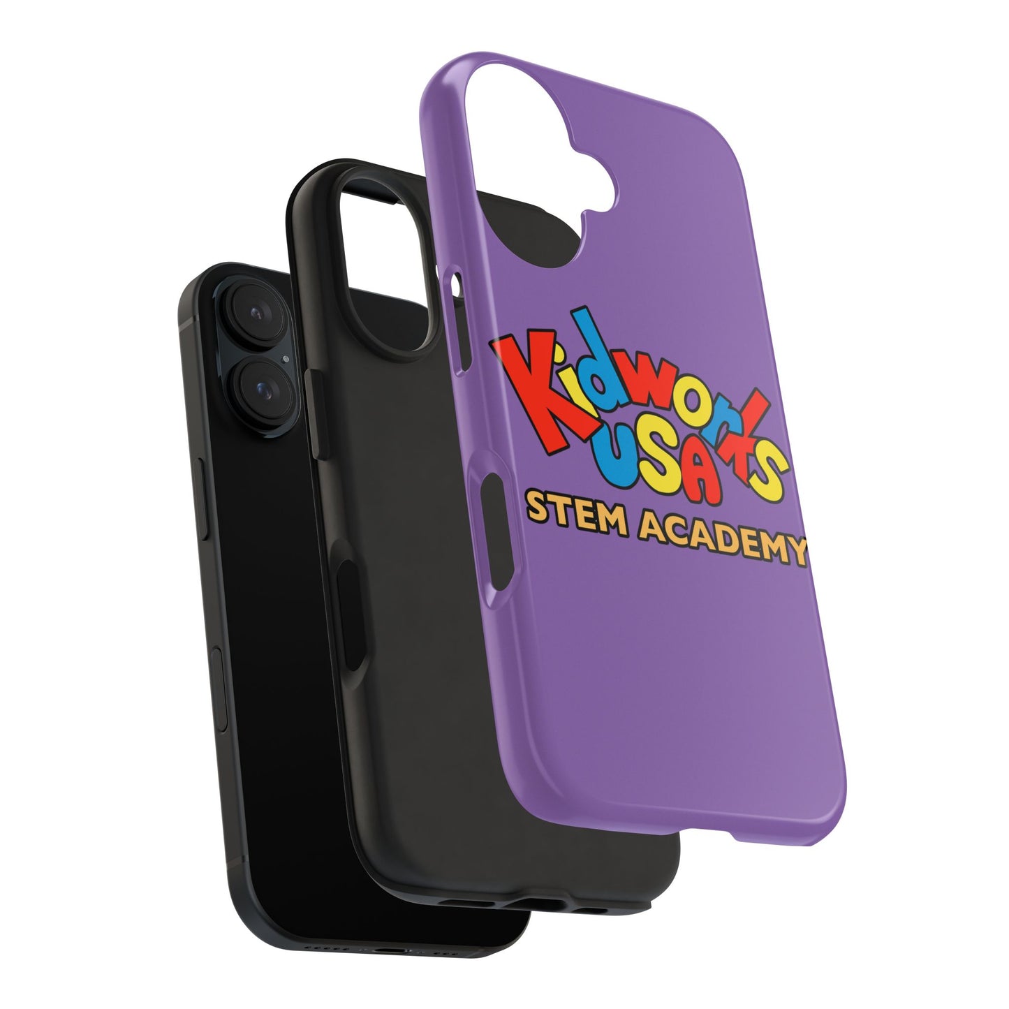 COLOR CUSTOMIZED Kidworks USA Stem Academy Tough Phone Cases - iPhone 12+
