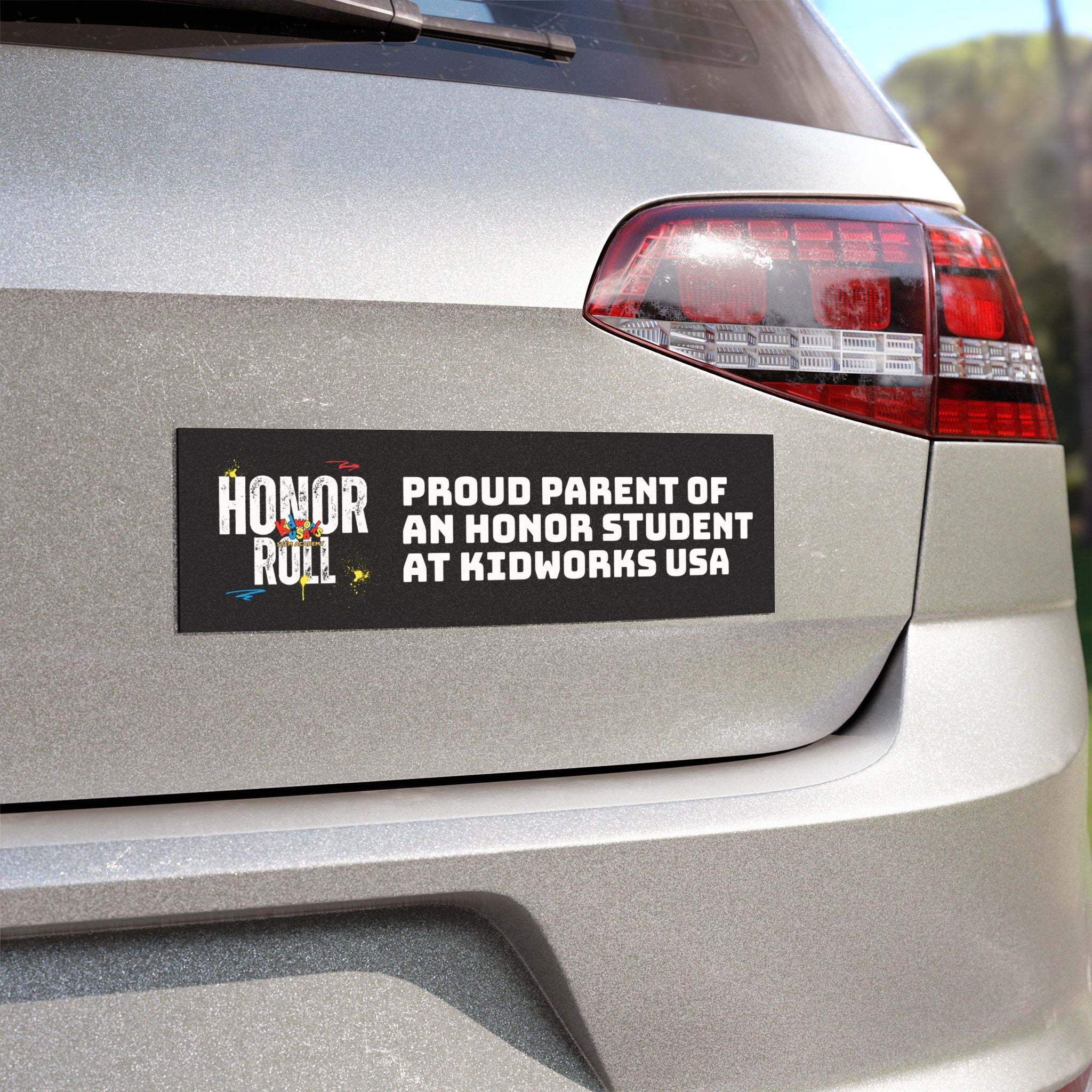 Kidworks USA HONOR ROLL Car Magnet - 10 x 3