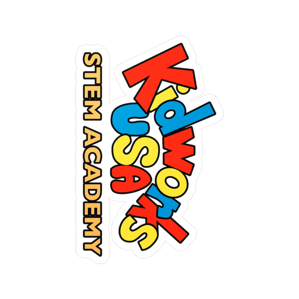 Kidworks USA STEM ACADEMY Vinyl Decal 3.5"