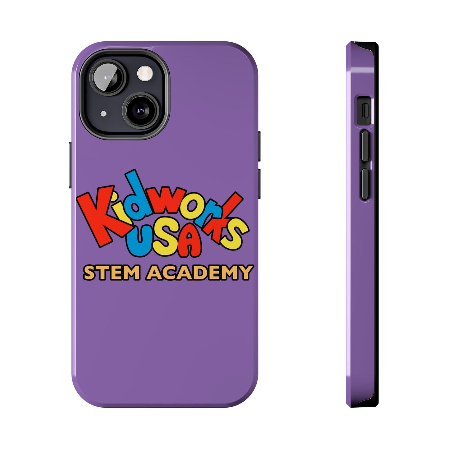 COLOR CUSTOMIZED Kidworks USA Stem Academy Tough Phone Cases - iPhone 12+