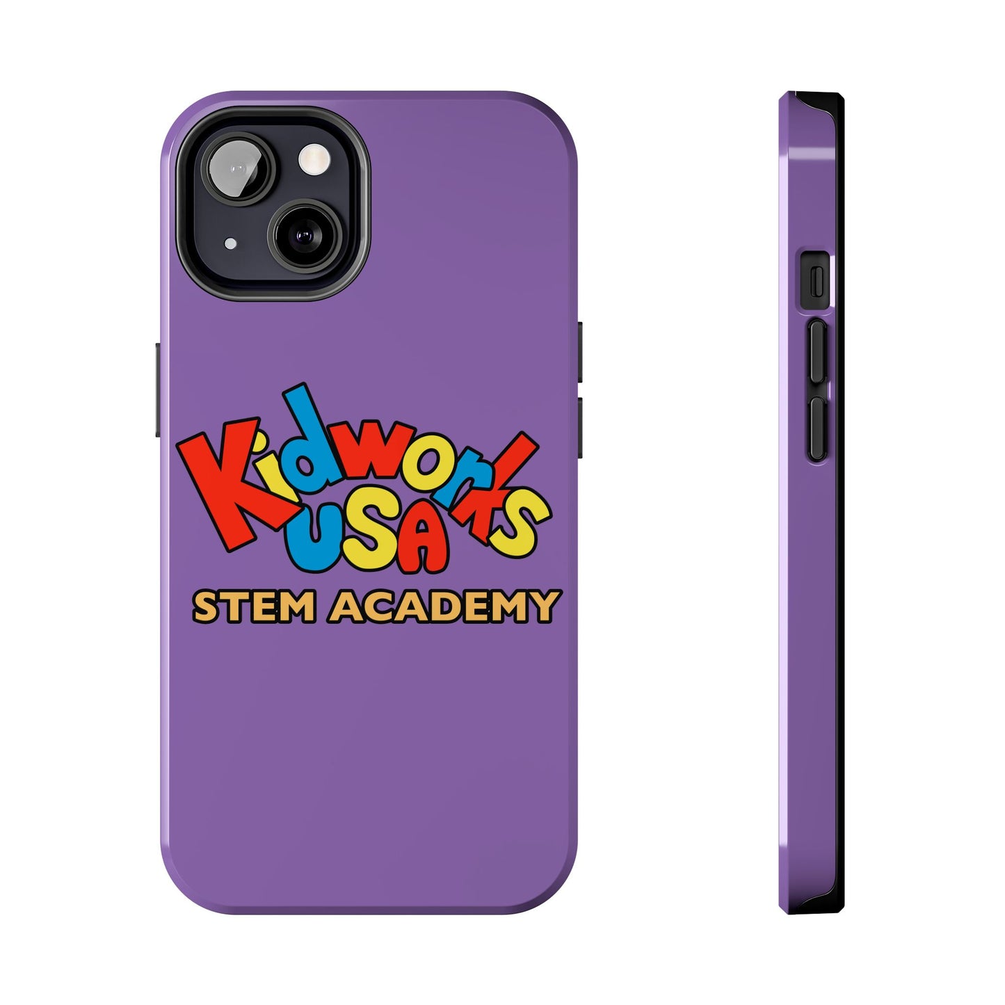 COLOR CUSTOMIZED Kidworks USA Stem Academy Tough Phone Cases - iPhone 12+
