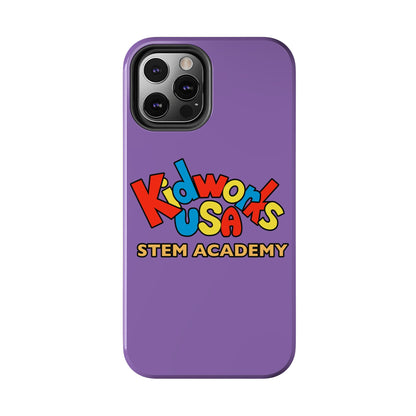 COLOR CUSTOMIZED Kidworks USA Stem Academy Tough Phone Cases - iPhone 12+