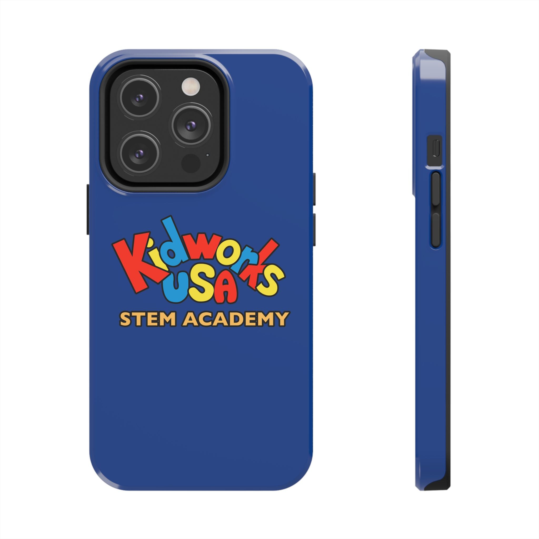 COLOR CUSTOMIZED Kidworks USA Stem Academy Tough Phone Cases - iPhone 13 - 17